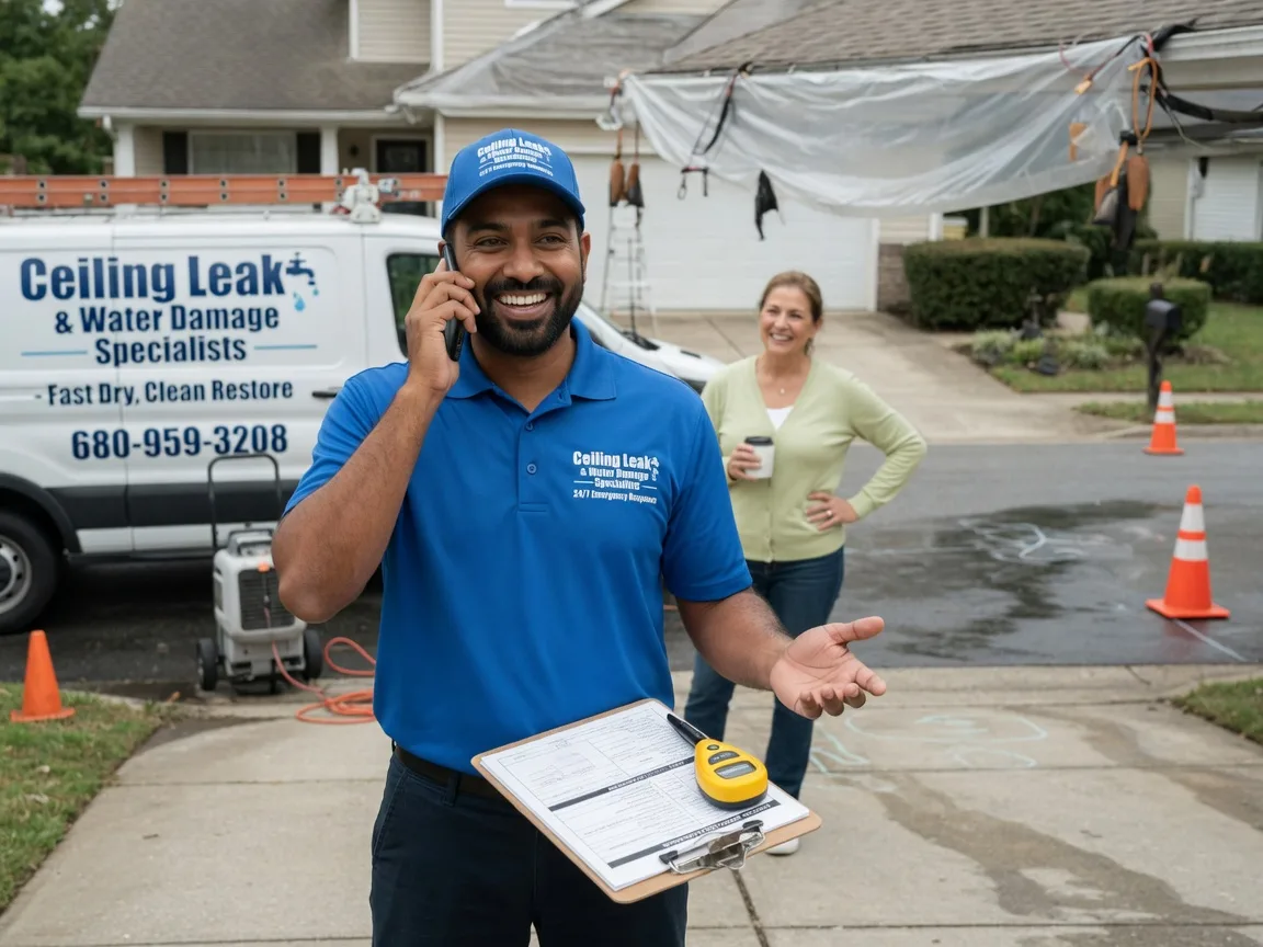 Ceiling Leak Cleanup Saginaw, MN FAQs